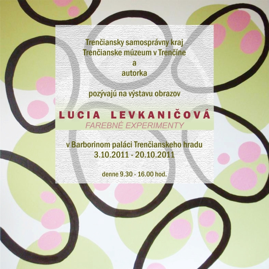 Lucia Levkaničová - Pozvánka