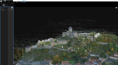 3D model hradu 