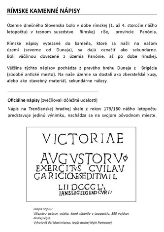 Rímske nápisy z územia slovenska - A3_rimske napisy