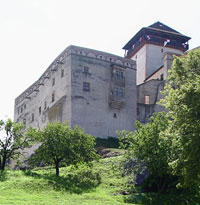 Trenčiansky hrad - Barborin palác