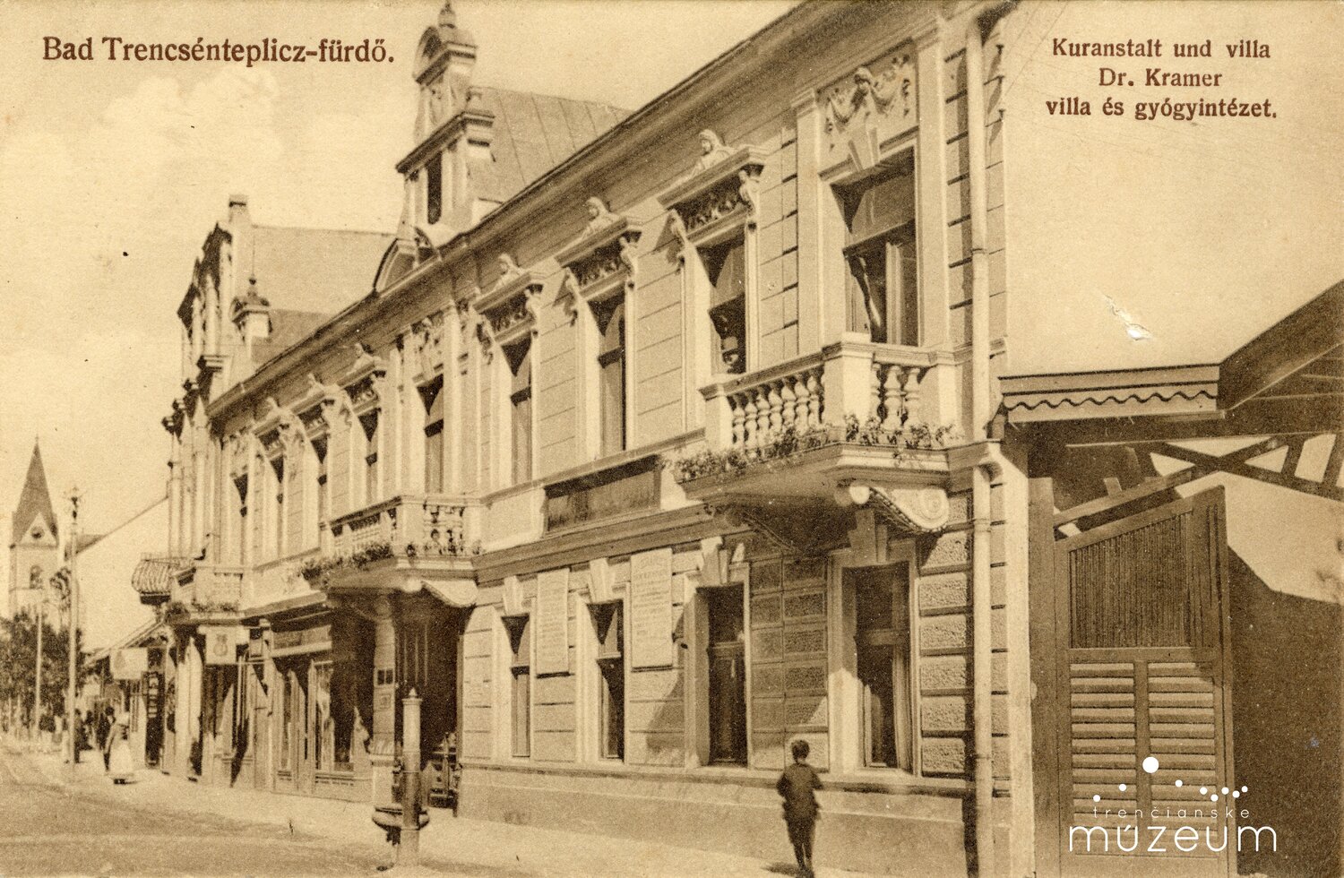 Liečebný ústav a vila Dr. Oscara Krammera v Trenčianskych Tepliciach