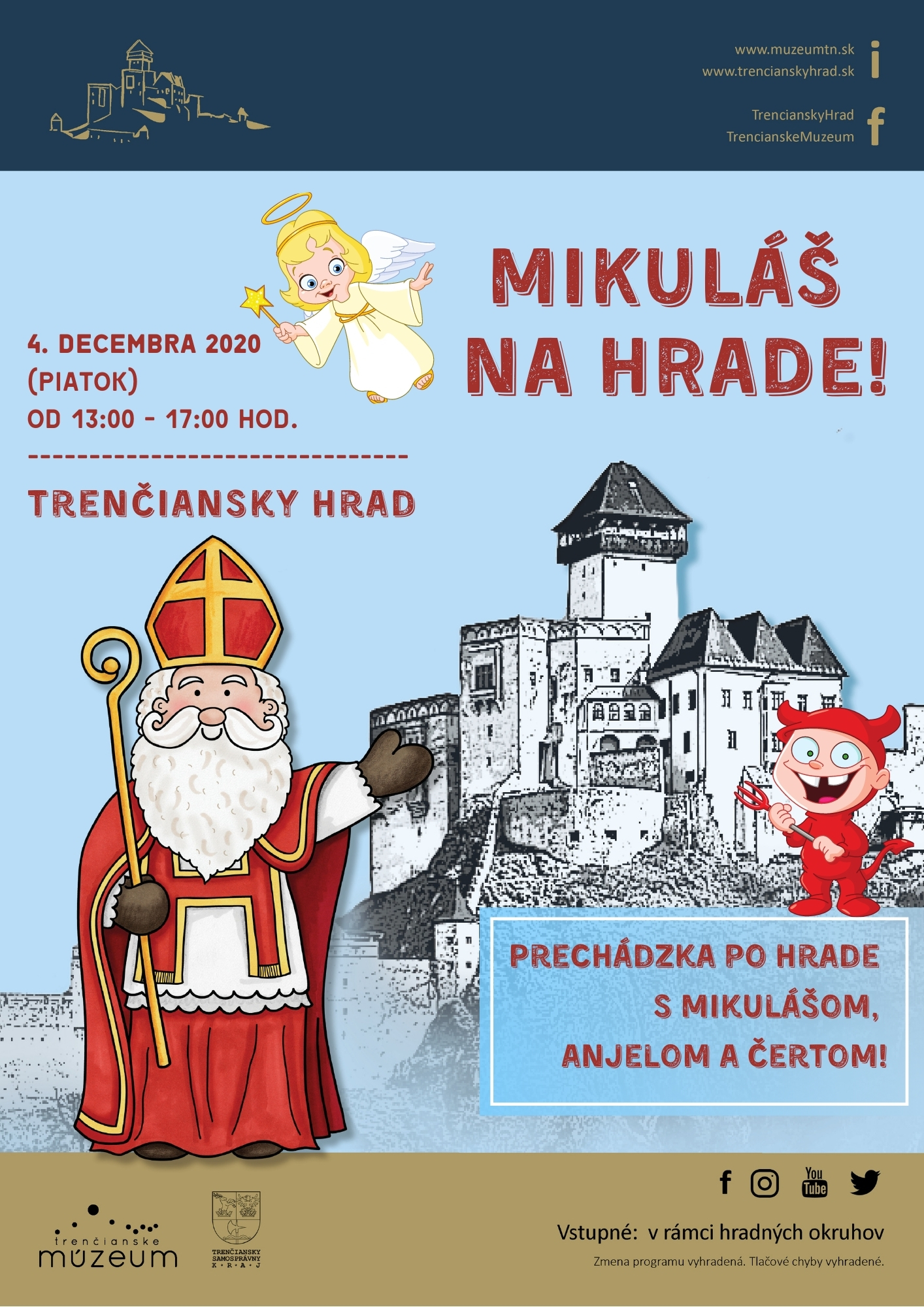 Mikuláš na hrade!