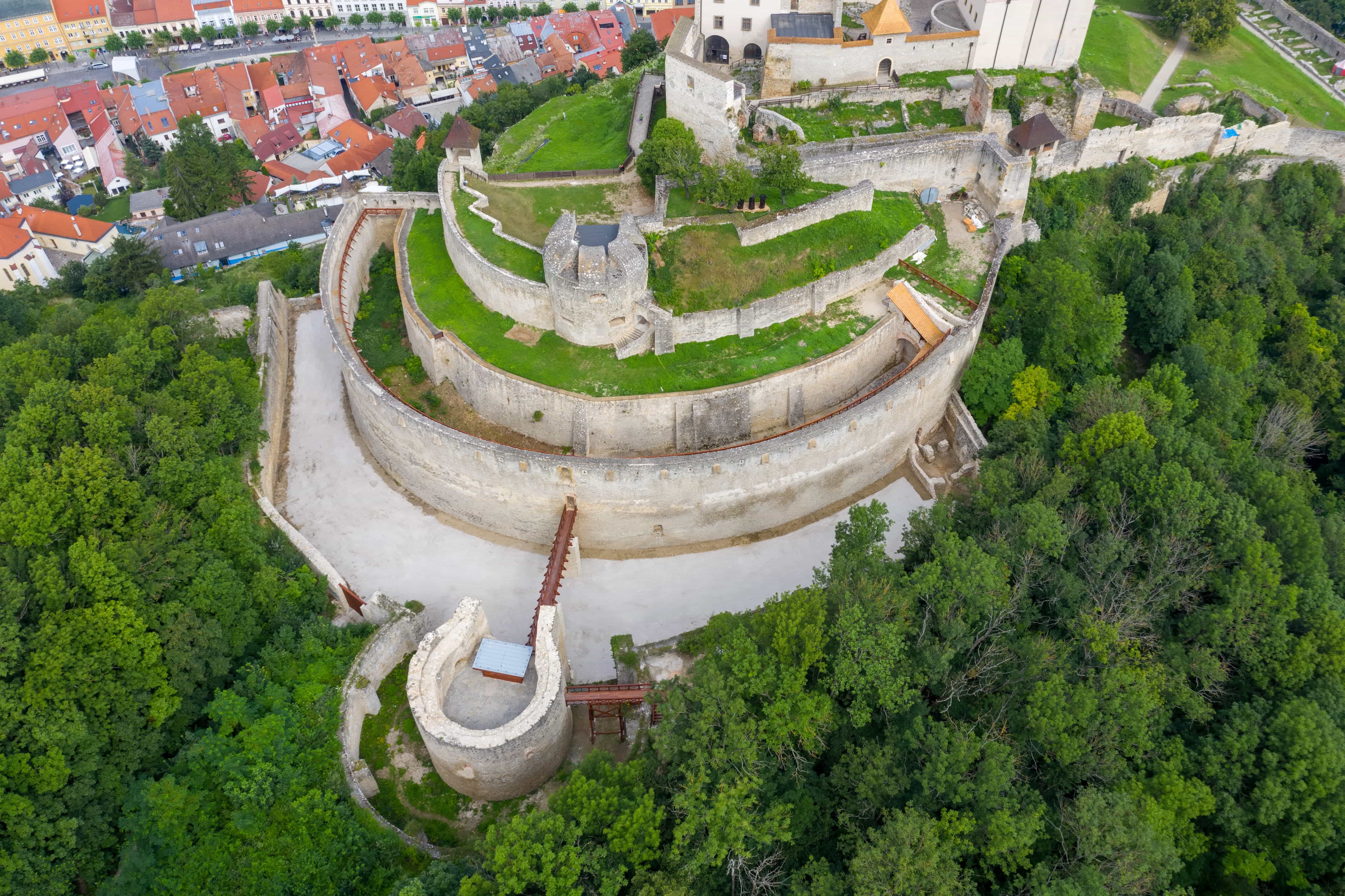 Južné opevnenie - Trenčiansky hrad