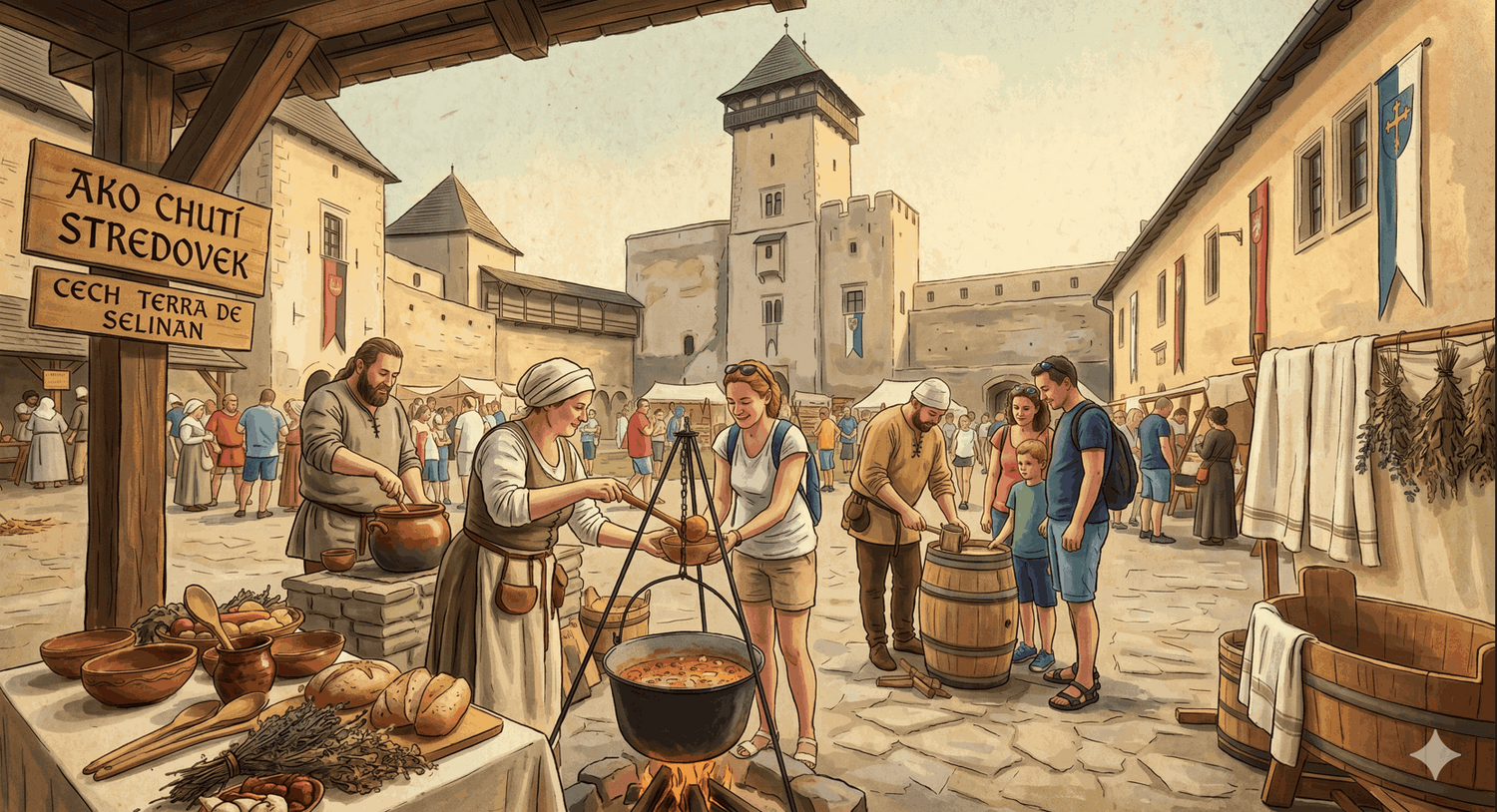 Ako chutil stredovek 8.8.2026 Trenčiansky hrad