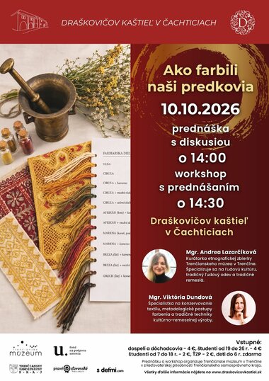 Prednáška: Ako farbili naši predkovia