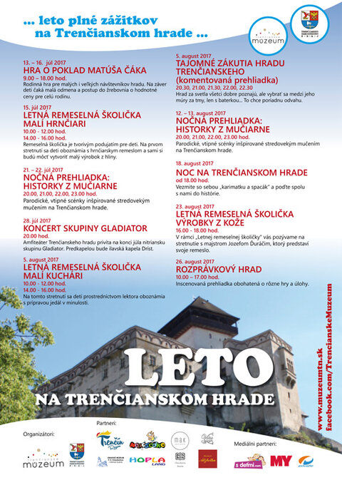 Leto na Trenčianskom hrade