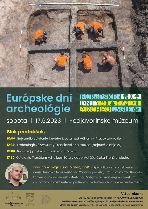 Európske dni archeológie v Podjavorinskom múzeu