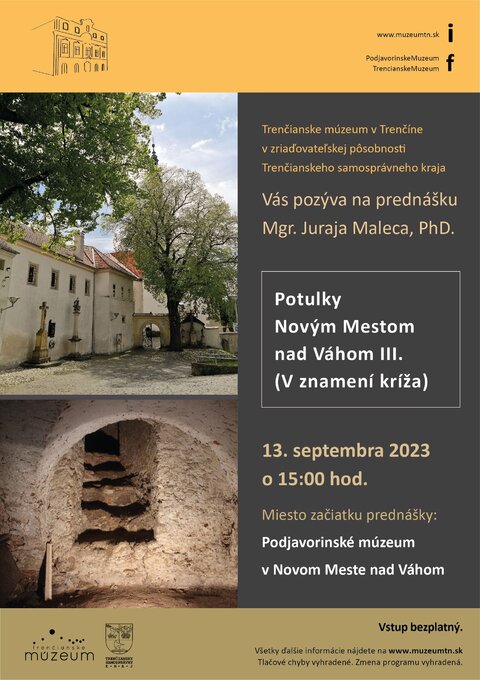 Prednáška: Potulky Novým Mestom nad Váhom III. (V znamení kríža)