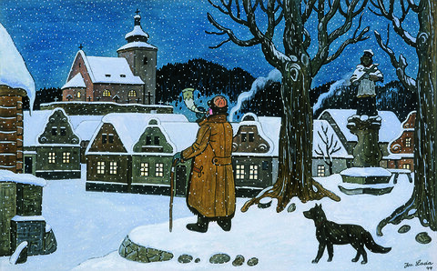 "Ladovská zima" - výstava tvorby Josefa Ladu