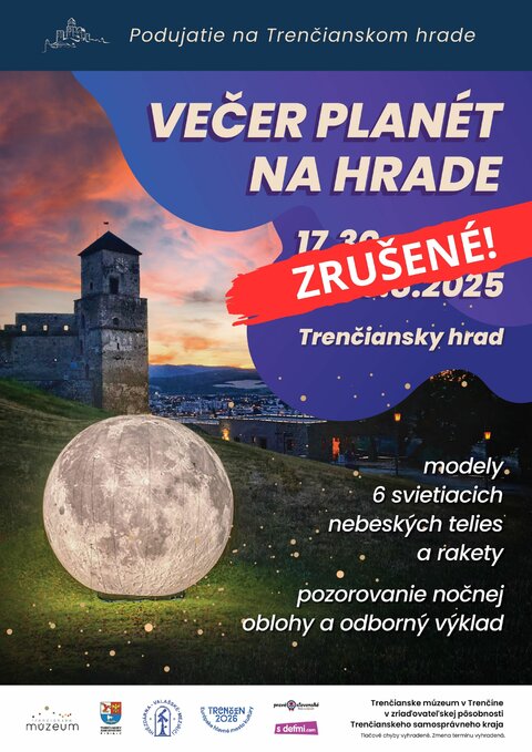 Večer planét na hrade