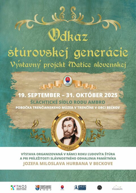 Výstava: Odkaz štúrovskej generácie