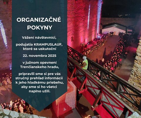 Organizačné pokyny pre návštevníkov podujatia KRAMPUSLAUF 2025