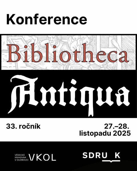 Knižnica Trenčianskeho múzea a jej historické tlače na konferencii Bibliotheca Antiqua 2025 v Olomouci