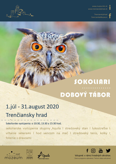 Sokoliari a dobový tábor Sokoliari a dobový tábor