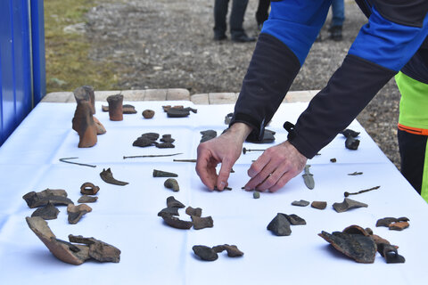 Archeologický výskum v Nemšovej, v mestskej časti Kľúčové Archeologický výskum v Nemšovej, v mestskej časti Kľúčové