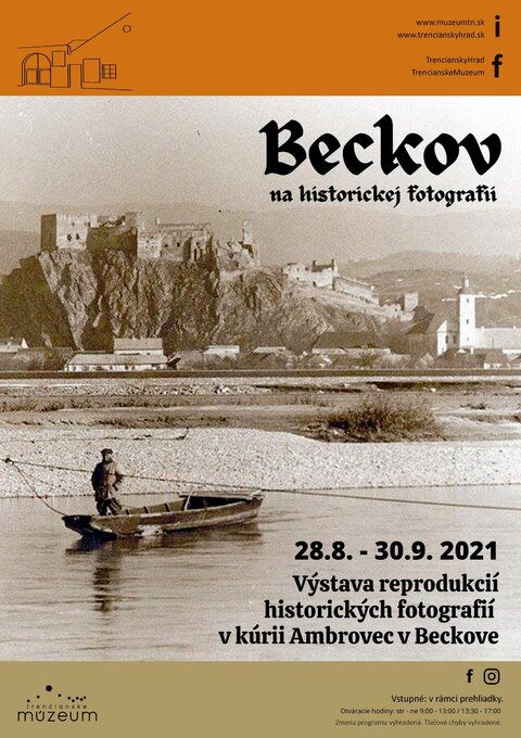 Beckov na historickej fotografii 