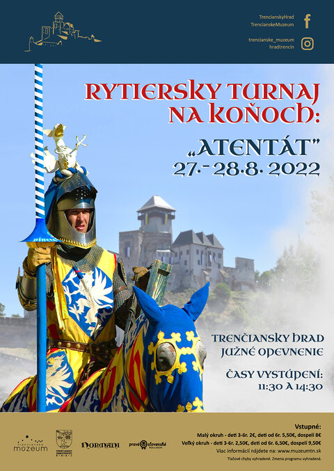 Atentát - rytiersky turnaj na koňoch