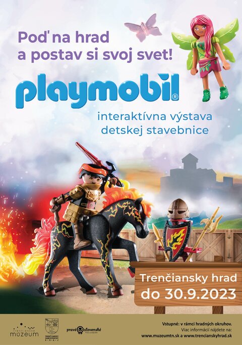 Výstava stavebnice Playmobil - "Poď na hrad a postav si svoj svet"