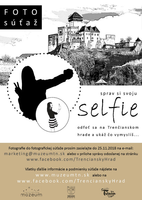 Fotosúťaž Sprav si svoju selfie na Trenčianskom hrade