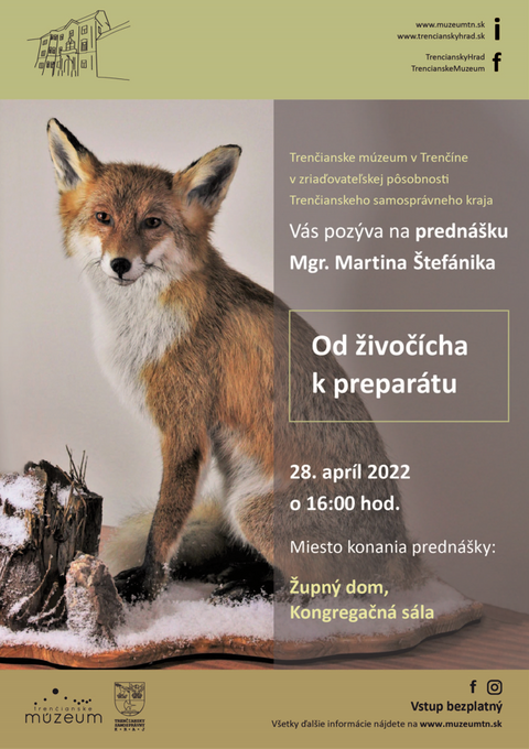 Prednáška: Od živočícha k preparátu Prednáška: Od živočícha k preparátu