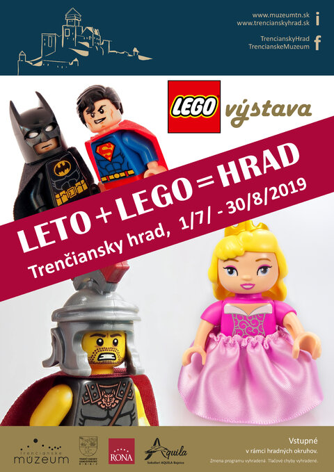 Výstava LETO+LEGO=HRAD
