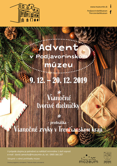 Advent v Podjavorinskom múzeu