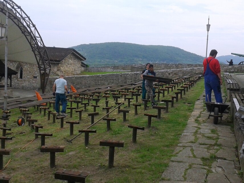 Trenčiansky hrad ožíva pracovným ruchom