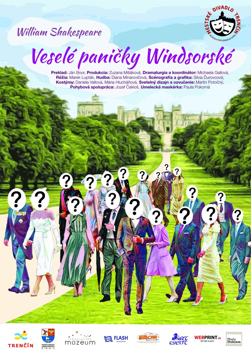 Divadelné predstavenie - William Shakespeare: Veselé paničky Windsorské POZOR: ZMENA MIESTA KONANIA!!!