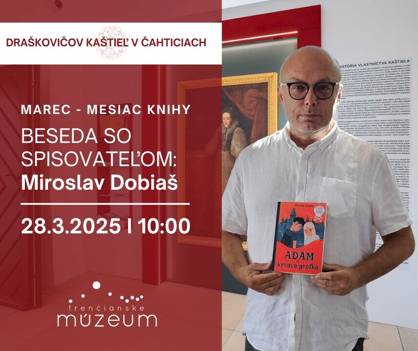 Beseda so spisovateľom: Miroslav Dobiáš