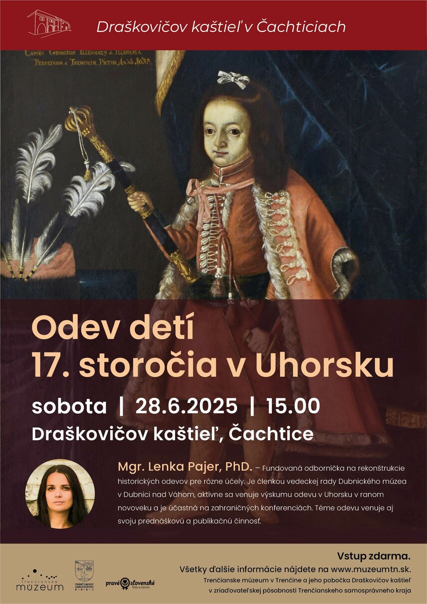 Prednáška: Odev detí 17. storočia v Uhorsku