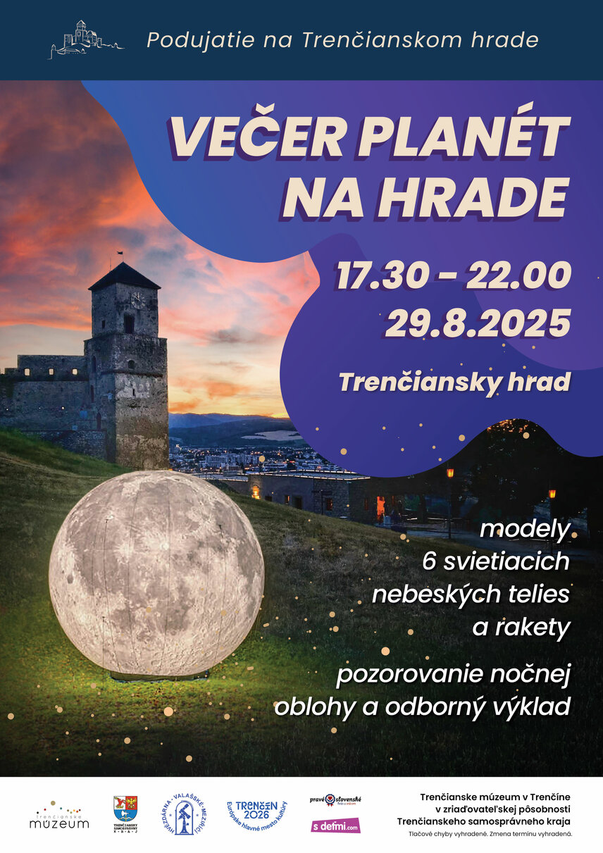 Večer planét na hrade
