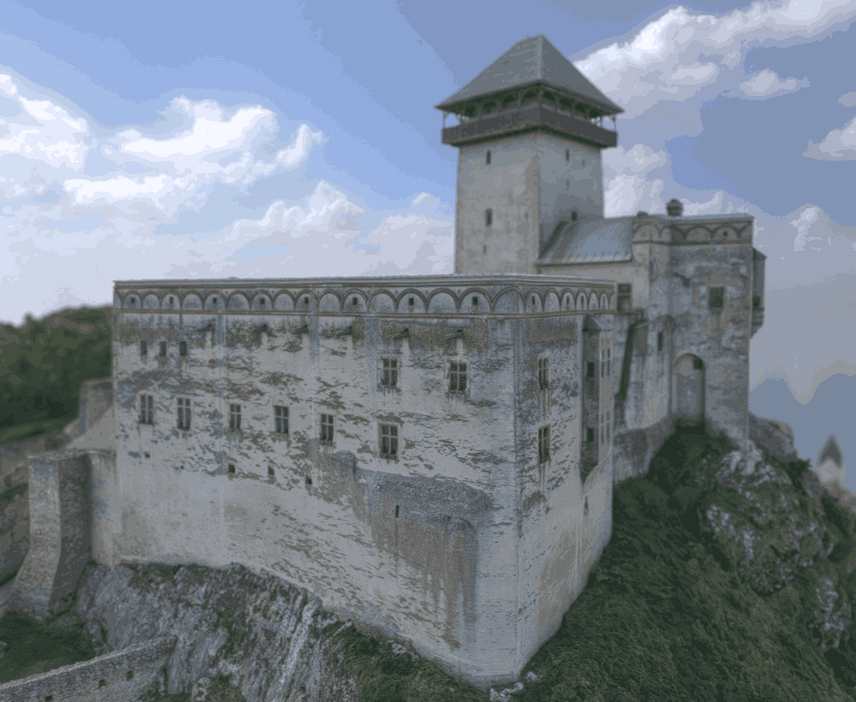 Renesančná prestavba a atiky Trenčianskeho hradu