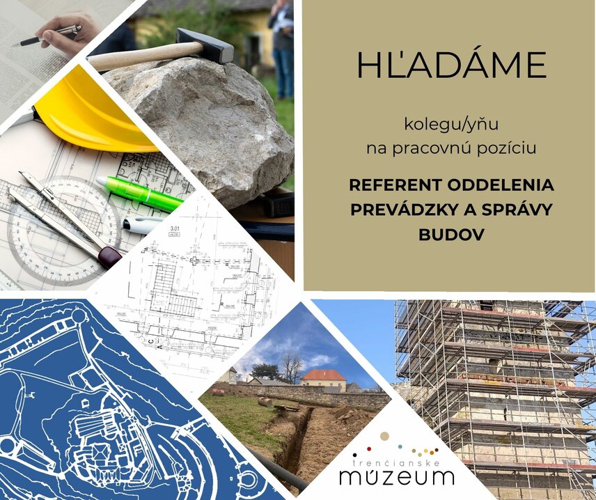 Voľné pracovné miesto: "REFERENT ODDELENIA PREVÁDZKY A SPRÁVY BUDOV"