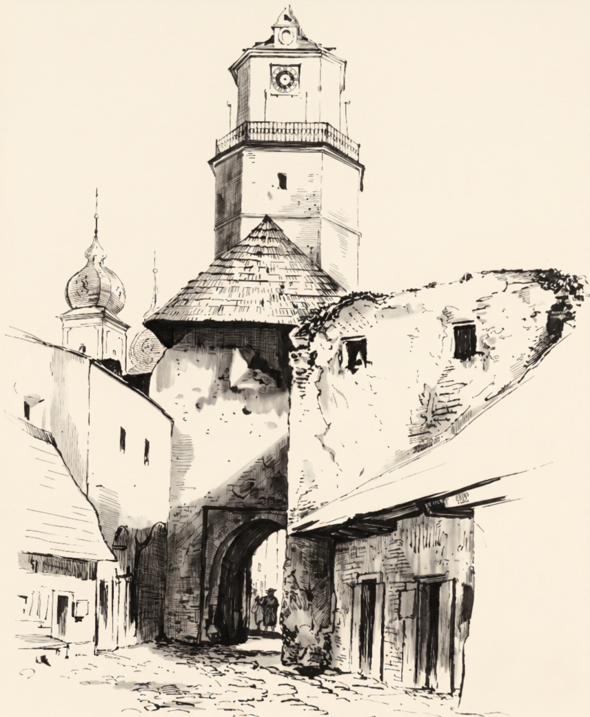 Renesančný hodinový stroj z Dolnej mestskej brány