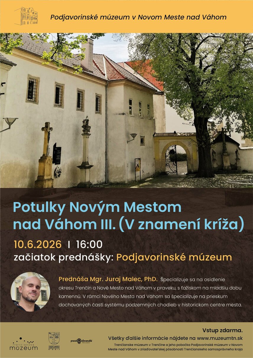 Prednáška: Potulky Novým Mestom nad Váhom III. (V znamení kríža)