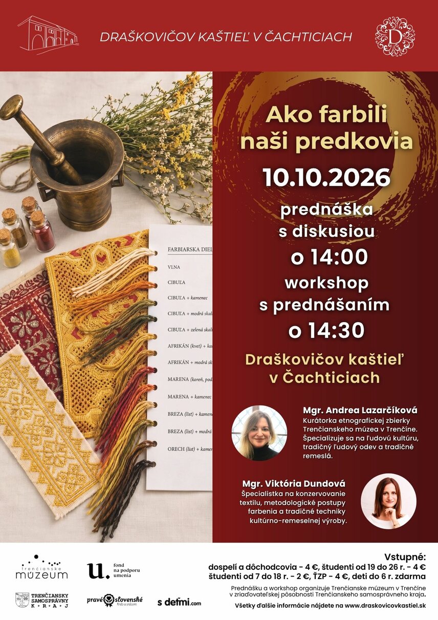 Prednáška: Ako farbili naši predkovia