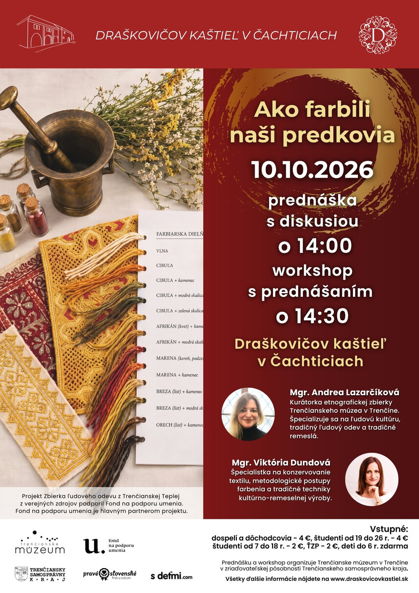 Prednáška: Ako farbili naši predkovia