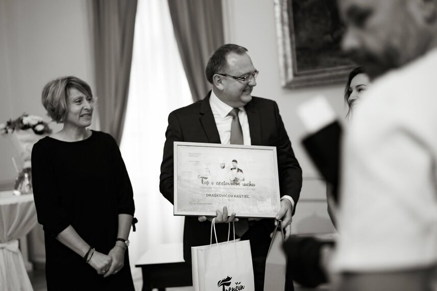 Draškovičov kaštieľ získal ocenenie TOP inovácia v cestovnom ruchu Trenčianskeho kraja