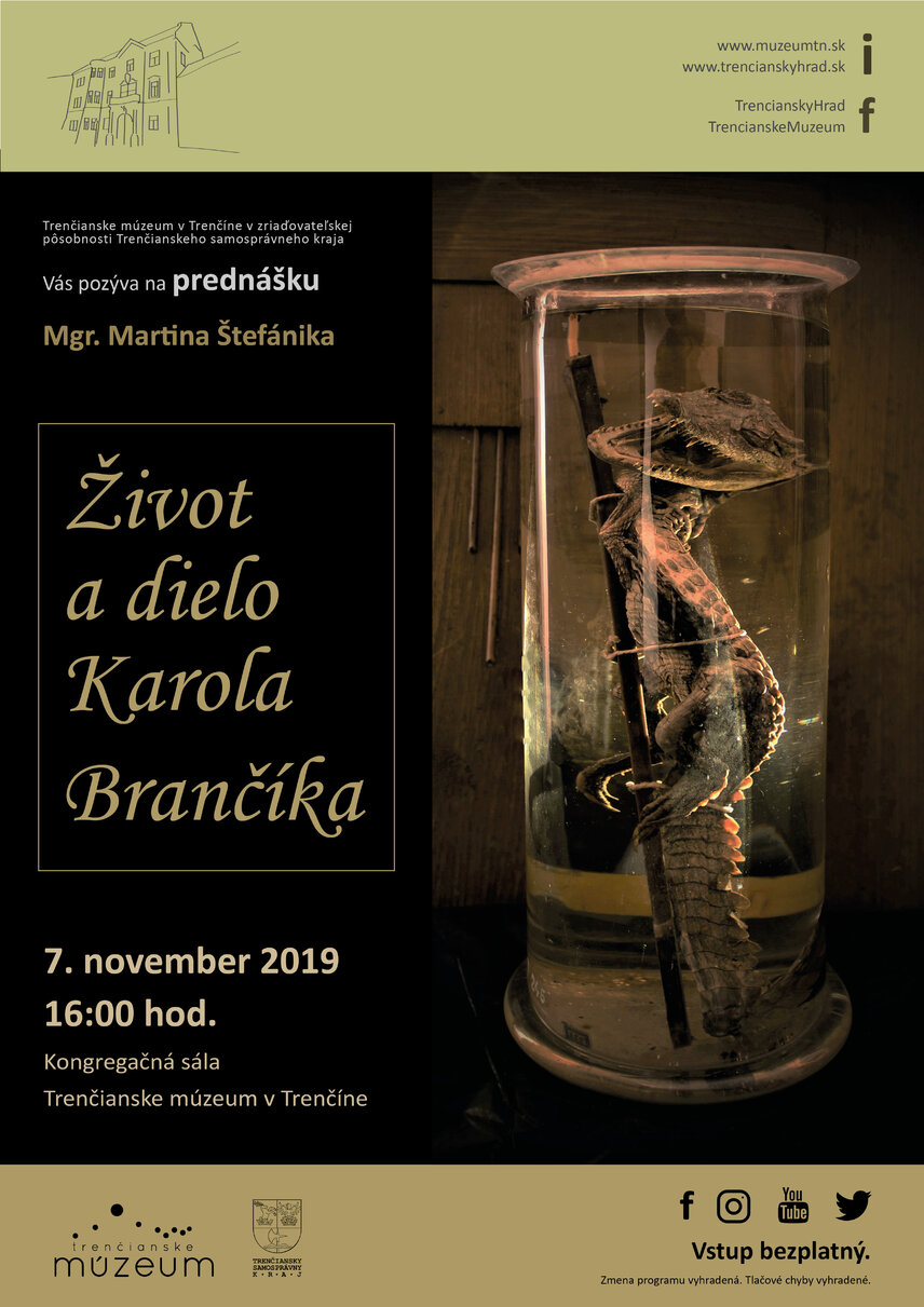 Prednáška - Život a dielo Karola Brančíka