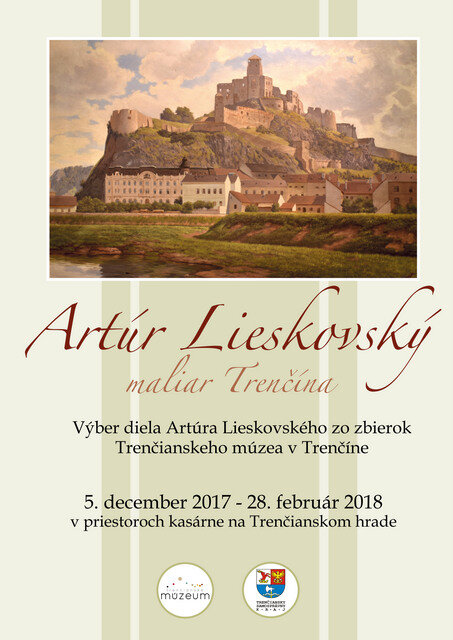 Výstava Artúr Lieskovský maliar Trenčína