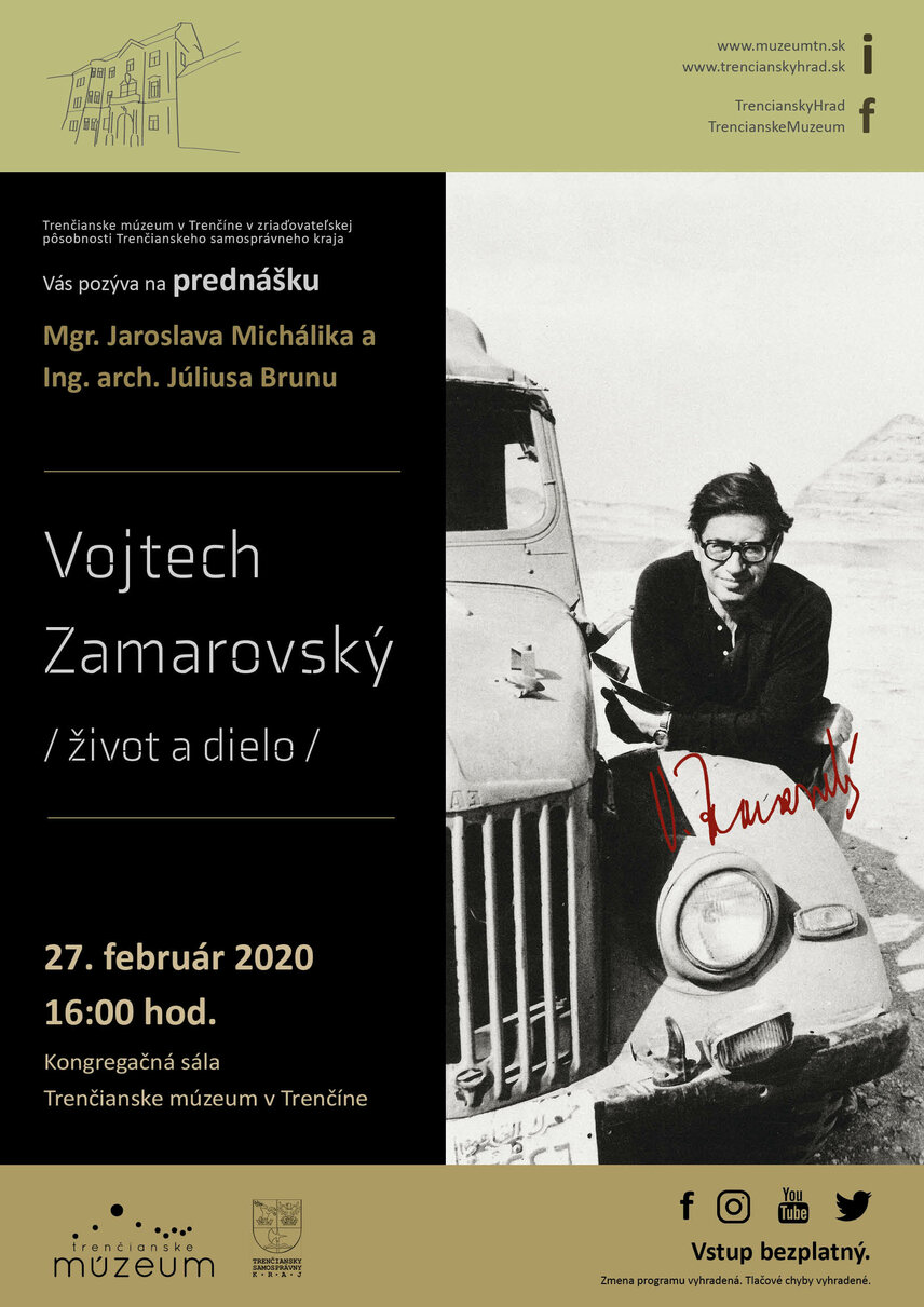 Prednáška: Vojtech Zamarovský - život a dielo