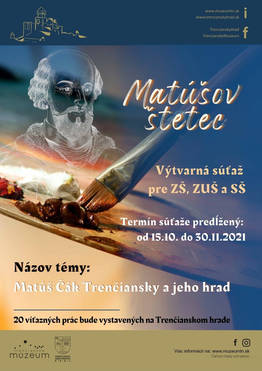 Predĺženie súťaže "Matúšov štetec"