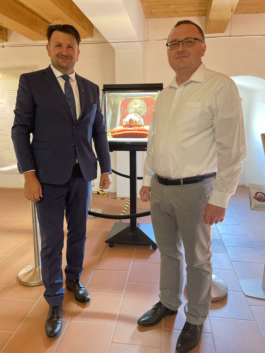 Veľvyslanec Českej republiky zavítal na Trenčiansky hrad
