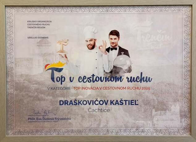 Draškovičov kaštieľ získal ocenenie top inovácia v cestovnom ruchu v trenčianskom kraji - unnamed (1)