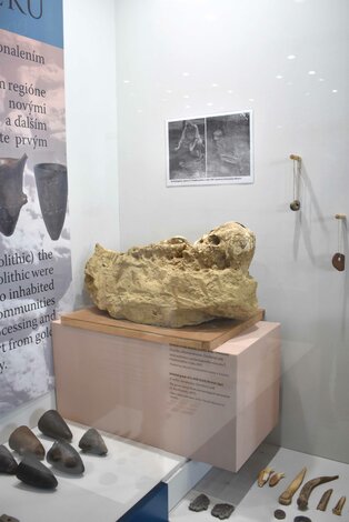 Kostrový hrob z doby bronzovej vystavený na trenčianskom hrade - DSC_0489r