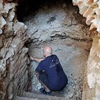 Archeologický výskum v krypte pod panskou kaplnkou - Práca v krypte