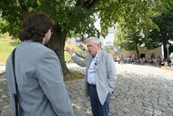 Ronald weiser sa po rokoch opäť vrátil na trenčiansky hrad - 21_8_2026_Weiser_TN Hrad_2